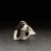 Porcelain figurine "Russian Spaniel", 5x9 cm, lies
