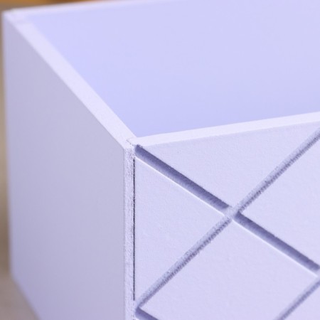 Wooden Kashpo "Hellas Big, Pack", 25 × 12.5 × 10 cm lavender-3