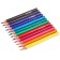 Colored pencils in a tube, 12 colors, trihedral, spider man