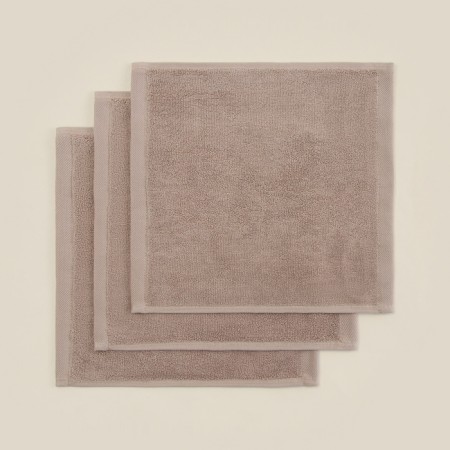 Set of napkins SL Home: Basic "Sabbia" 30x30 cm - 3 pcs., 100% cotton, 530 g/m2