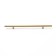 Hand -on Tundra Rail, lightweight, d = 12 mm, m/o 224/350 mm, external leg, color gold
