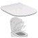 Sitting and Ideal Standard Tesi T352701 toilet cover, thin, with microlyff