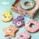 Sugar figures-medalons "Smeshariki", 63 pcs, D 27mm
