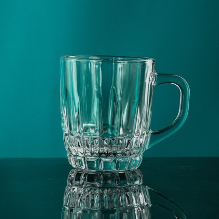 Set of glass mugs "Vista", 6 pcs, 120 ml, Iran-1