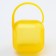 A container for storing and sterilizing children's nipples and dummy, yellow color