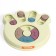 Intellectual toy for goodies "paw", 14 x 13.5 x 3 cm, green