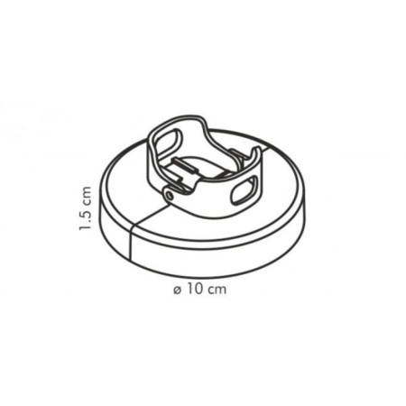 Tescoma Presto hamburger mold, plastic-1