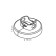 Tescoma Presto hamburger mold, plastic