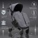 Walking stroller Sweet Baby Compatto, Grey color
