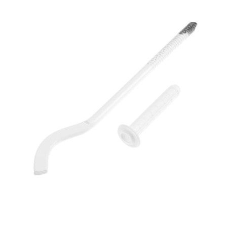 The bracket for the Masterprof radiator is.030112, with a dowel, 9x220 mm, flattened, white-1