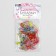English pins, 30 mm, 100 pcs, colorful color