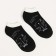 Women's socks, black color, size 23-25