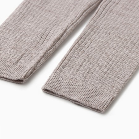Costume (sweater and trousers) children's minku, beige color, height 122 cm-4