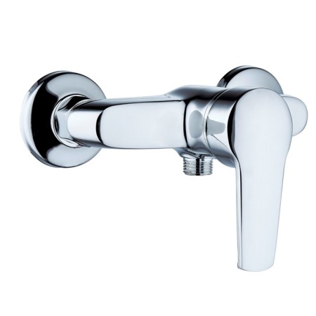 Shower mixer RMS SL50-003, one-leaf, with a shower set, chrome