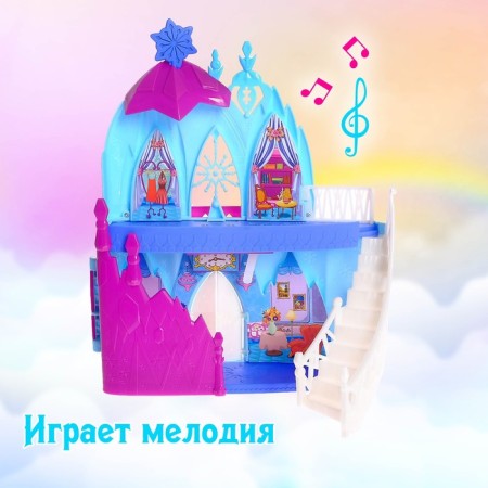 Princess dolls Castle, Light, Sound, with a princess and accessories-3