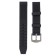 18 mm watch strap, silicone, l-22 cm