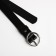Children's belt, width 2.3 cm, screw, buckle metal, black color