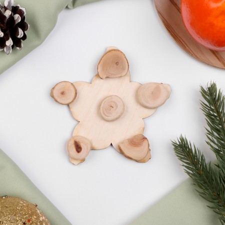 Hot stand "for happiness", d = 11 cm, juniper-1