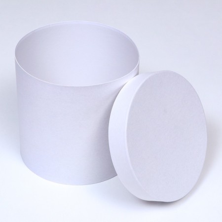 Hat box white, 23 x 23 cm-2