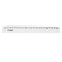 Ruler 20 cm Istanm, transparent