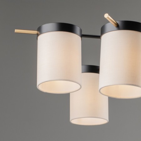 Freya FR5377CL-06B Bogy, 950x950x330 mm ceiling lamp, E14, 6x40W, black color black-7