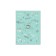 Note book A7, 64 sheets in the City Journal line, integral cover, mix