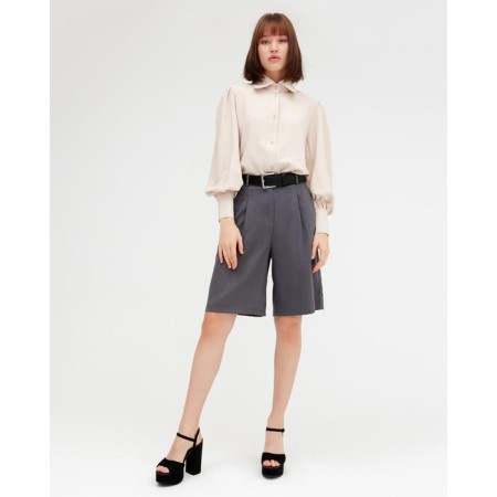 Shorts female bermuds minku color graphite, size 42-3