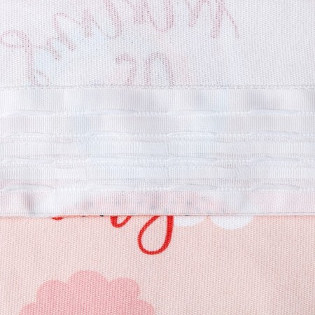 Curtain "Ethel" Pink Rainbow, 145*260 cm, 100% cotton-4