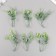 An artificial plant for creativity "Liana from eucalyptus leaves" set of 6 pcs 39 cm