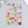 Sticker plastic holography "Sweets and desserts" mix 14.5x26 cm