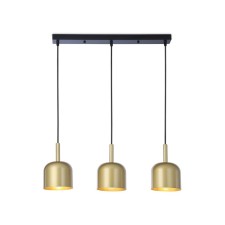Suspended Ambrella Light, Traditional, TR97118, 3HE27, Color Gold, Black