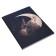 The diary of a non -stroke A5 80 sheets, a soft cover "Girl and Wolf"