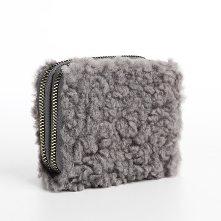 Lightning wallet, gray color-1