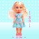 Classic "Masha" doll in a dress, mix