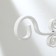 Bracket for kashpo kovaya, 25 cm, metal, white