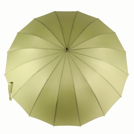 Umbrella - a semiautomatic “pastel” cane, 16 knitting needles, r = 52 cm, green color-4