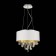 Suspension lamp ST LUCE. SL1350.503.04. Lacchia. 4x40 watts, E14, 40x40 cm, chromium color