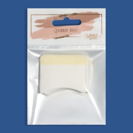 Protective stickers for insulation of lower eyelashes and makeup, set - 10 pairs, 3.5 × 4.5 cm-4