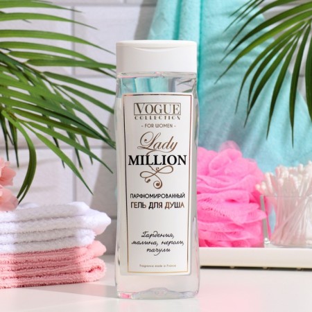 Shower gel Lady Million, 250 ml