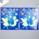 Phosphorus sticker "Fairy and month" with adhesive pads set 29.5x25 cm