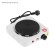 Electric tile Luazon LHP-002, 1 burner, 1000 W, heater disk, white