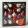 A set of jewelry plastic 15 pcs "Christmas Eve" Iskra, D-3 cm, tip 13 cm
