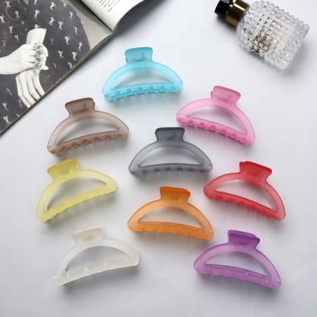 Hair crab "Frida" Bulge Classic matte, 9 cm, mix-1