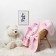 Knitted plaid "Baby I" cat, 90x90 cm
