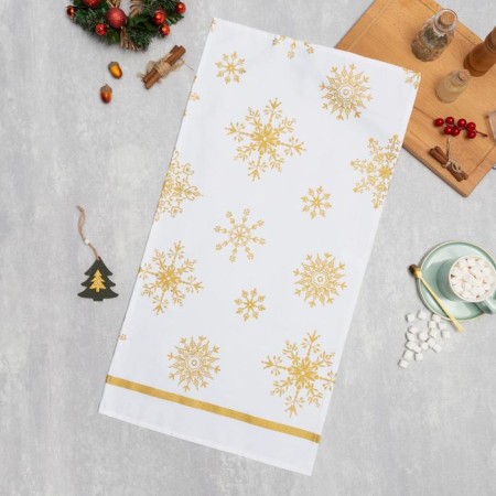 Ethel towel Golden Snowflakes 40x70 cm, 100%HL, 190g/m2