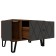Rimini cabinet, 584x440x413 mm, Spanish. 2, color graphite software / oak canyon dark