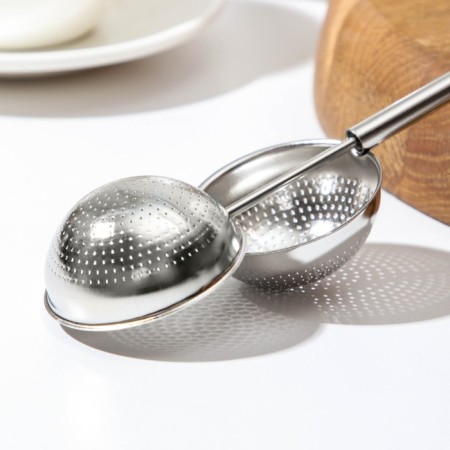 Sito for tea mechanical Vent, silver color-1