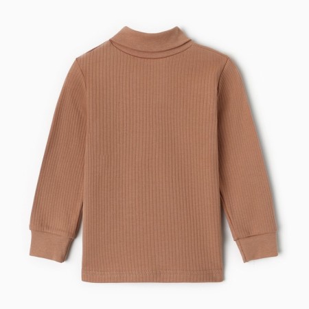 Turtleneck for children, brown color, height 74 cm-4