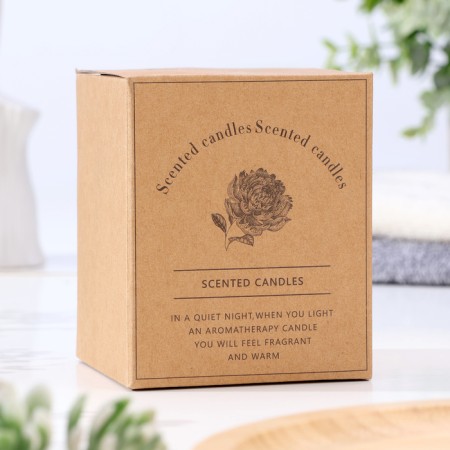 Aromatic candle in the Bank "Hong.Chen", Jasmine and Rose-2