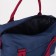 Road bag with lightning, external pocket, blue color